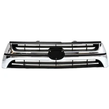 Front Chrome Black Grille For 2001-2002 Toyota 4Runner TO1200241 5311135400