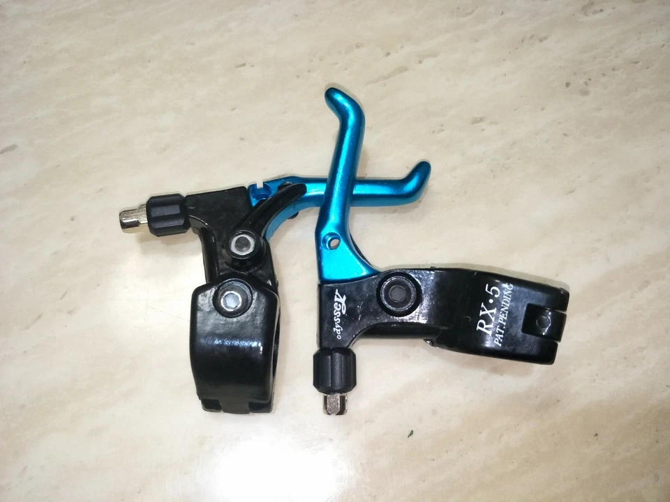  Palanca de freno de bloqueo Odyssey RX-5 Street Freestyle vieja escuela nueva en caja azul Foto 3 de 4