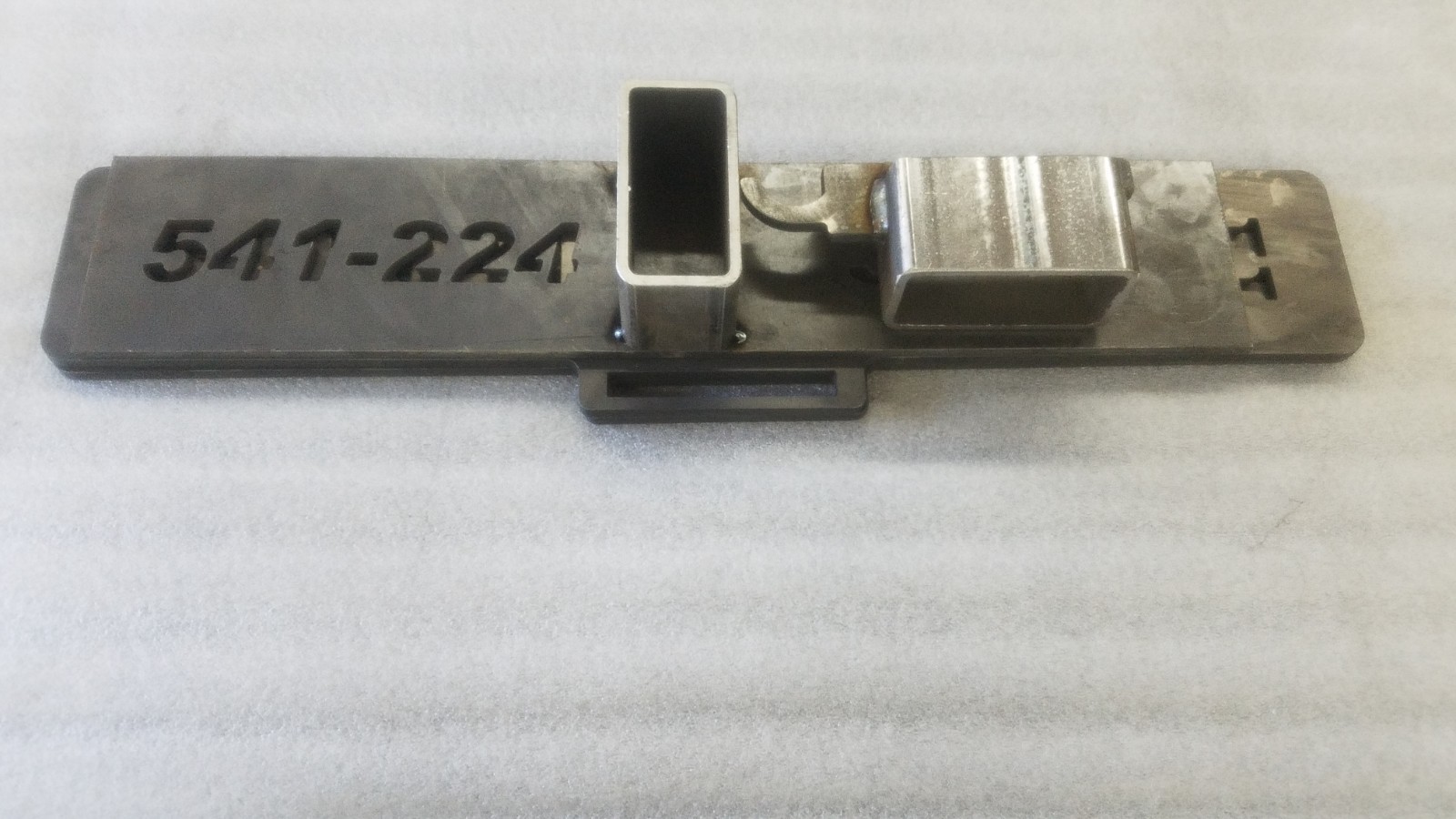 Collapsible  Steel Gong Target Stand W/ 2 New Adjustable Height Hangers