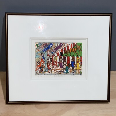 絵画 RIZZI \"WE ALL HAVE SOMETHING TO OFFER\"3D James Rizzi