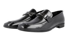 PRADA Leather Loafer Suit Dress Shoes - 2DC075 - Black - NEW -  US 7.5 EU 40,5