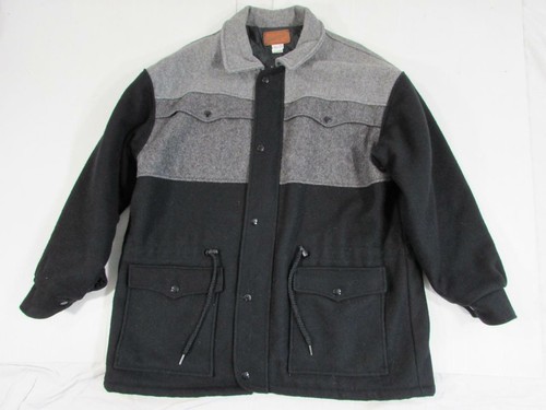 Vtg Wrangler Mackinaw Wool Cruiser 