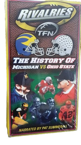 NEW SEALED Rivalries The History of Michigan vs Ohio State VHS 2003 Collectors