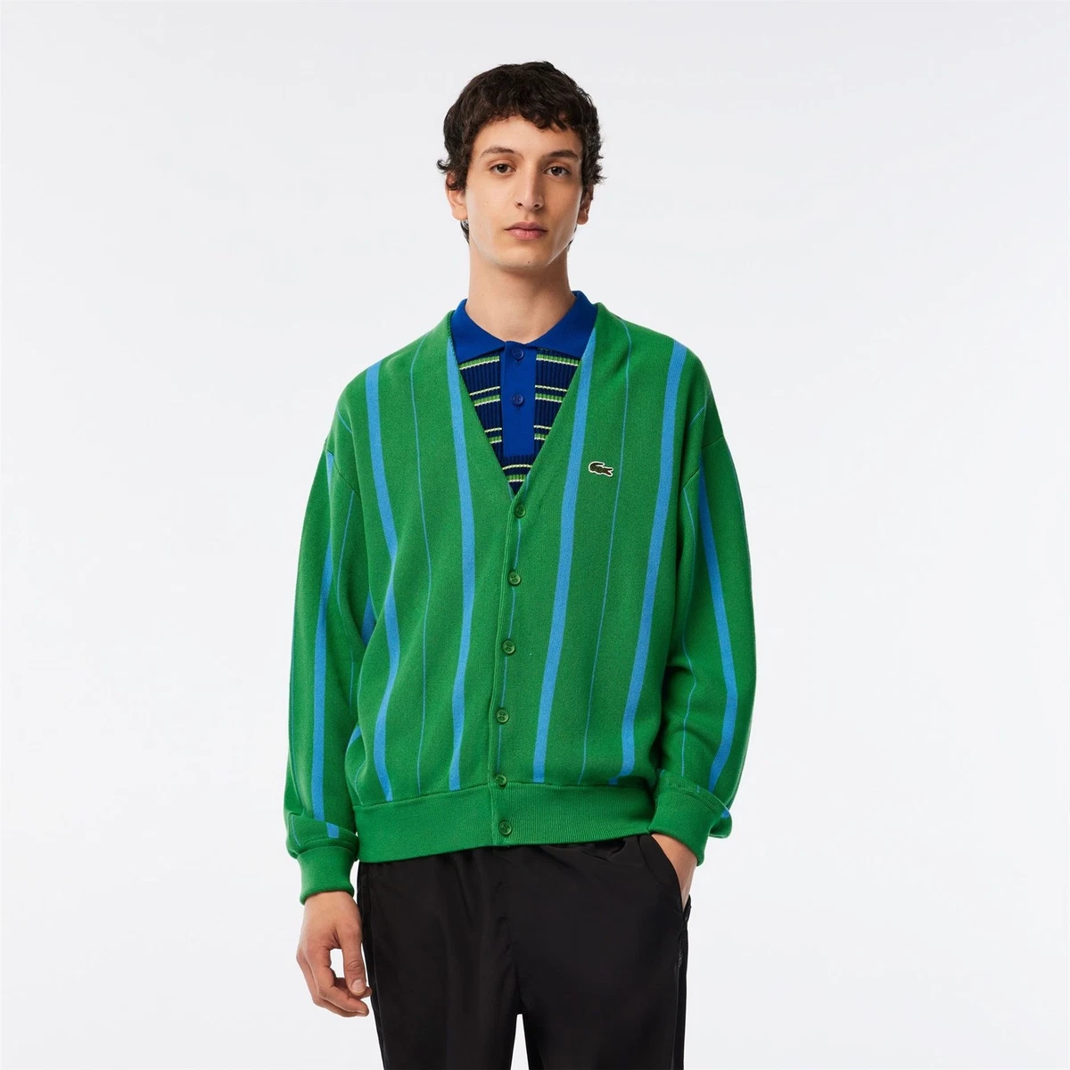 Lacoste zip up cardigan online