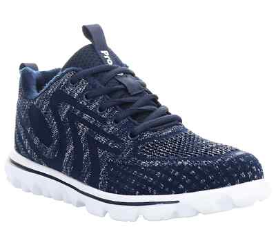 PROPET WAT132M TRAVELACTIV ALLAY NAVY BLUE LIGHTWEIGHT SNEAKER 7 NARROW (AA)
