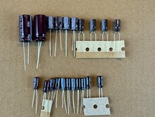 Sony PS-X600 Speed Repair Kit Capacitors Turntable Recap Set 21 parts 