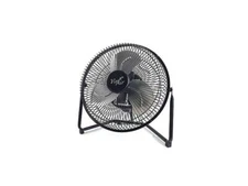 Vie Air 9" High Velocity Tilting 3 Speed Metal Floor Fan
