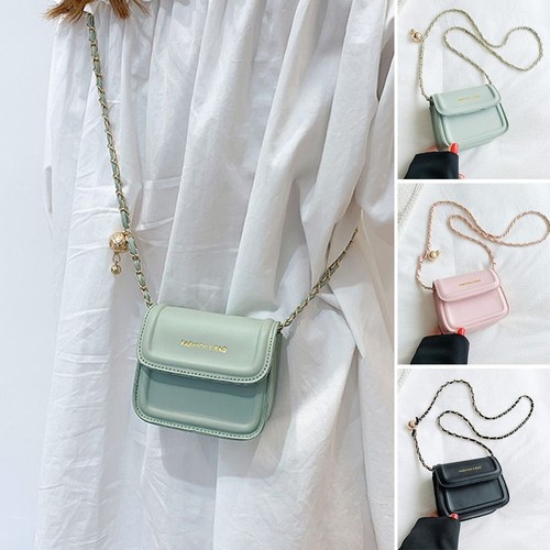 Fashion PU Chain Clutch Bags Shoulder Crossbody Bag Underarm Bag Handbags