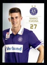 Marko Kvasina Autogrammkarte Austria Wien  Original Signiert