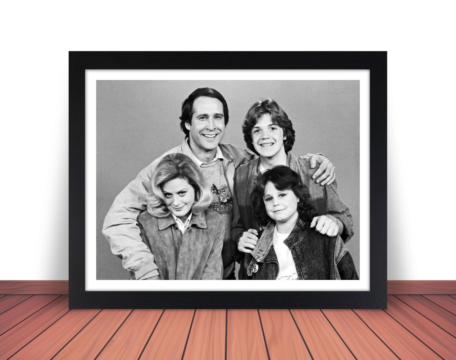 Framed chevy chase european vacation cast photo picture - 8x10 or 11x14 (w2)