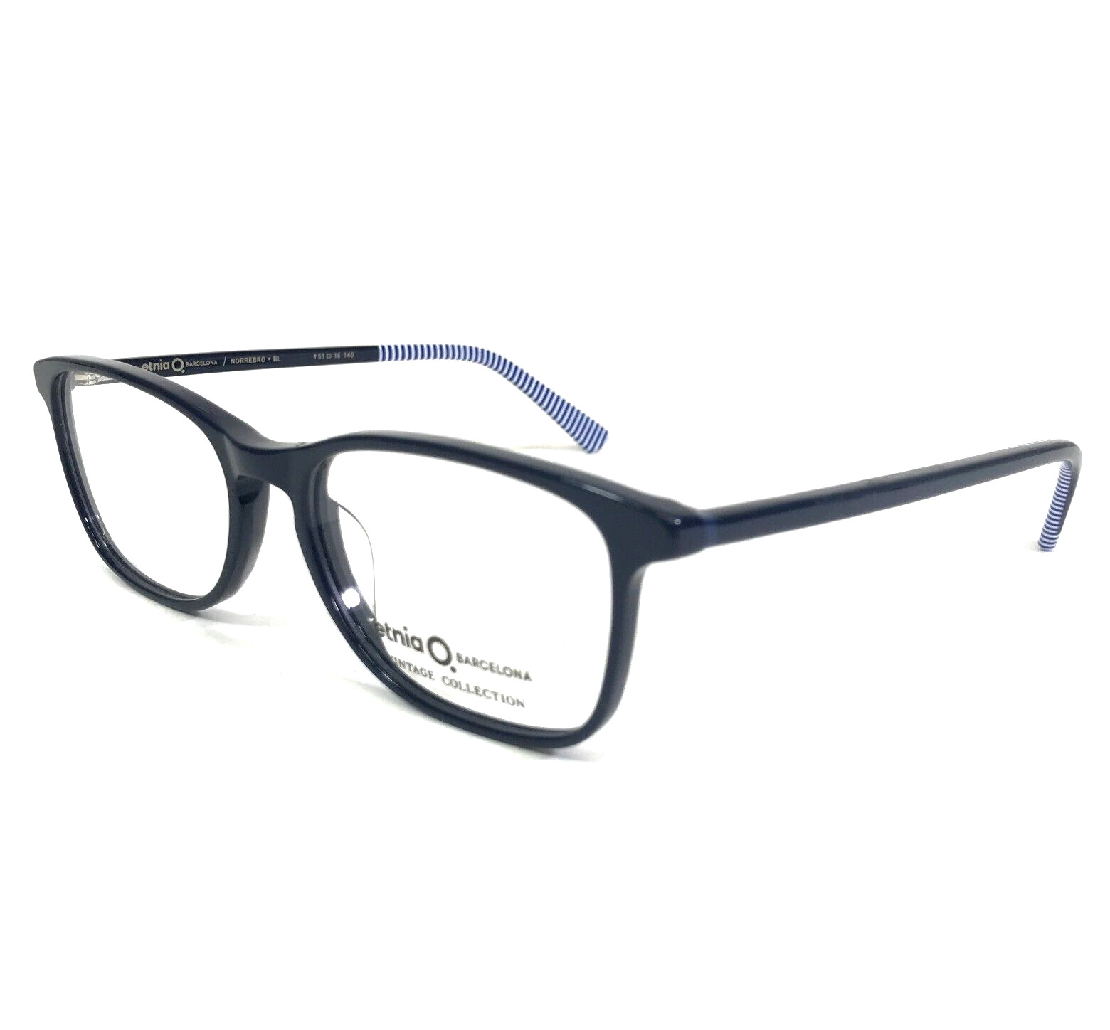 Etnia Barcelona Eyeglasses Frames NORREBRO BL Blue Square Full Rim 51-16-140