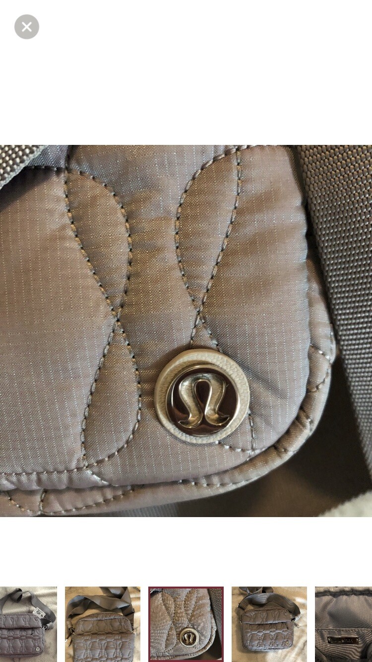 Lululemon Quilted Embrace Crossbody Bag. Black. 4L eBay