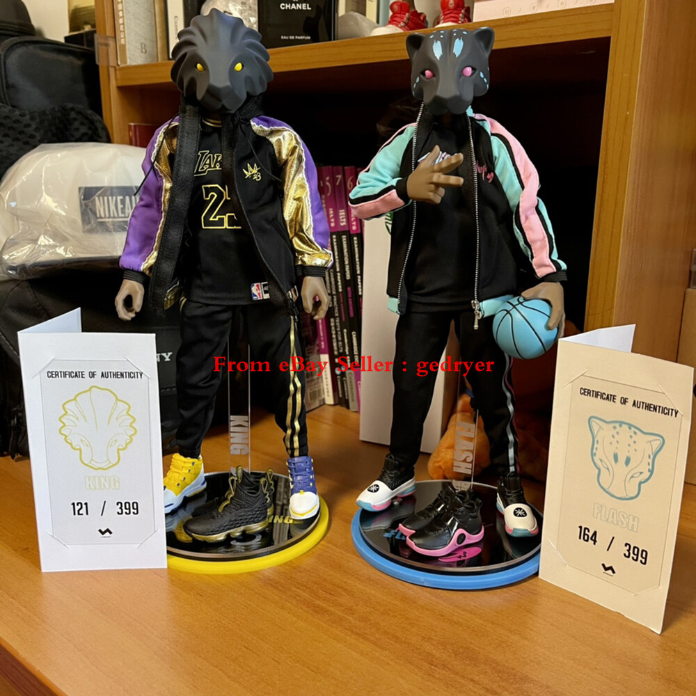 J.T STUDIO STREET MASK Series KING & FLASH 1:6 Action Figure