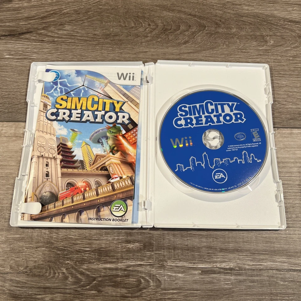 SimCity Creator - Nintendo Wii - CIB - Image 3 of 3