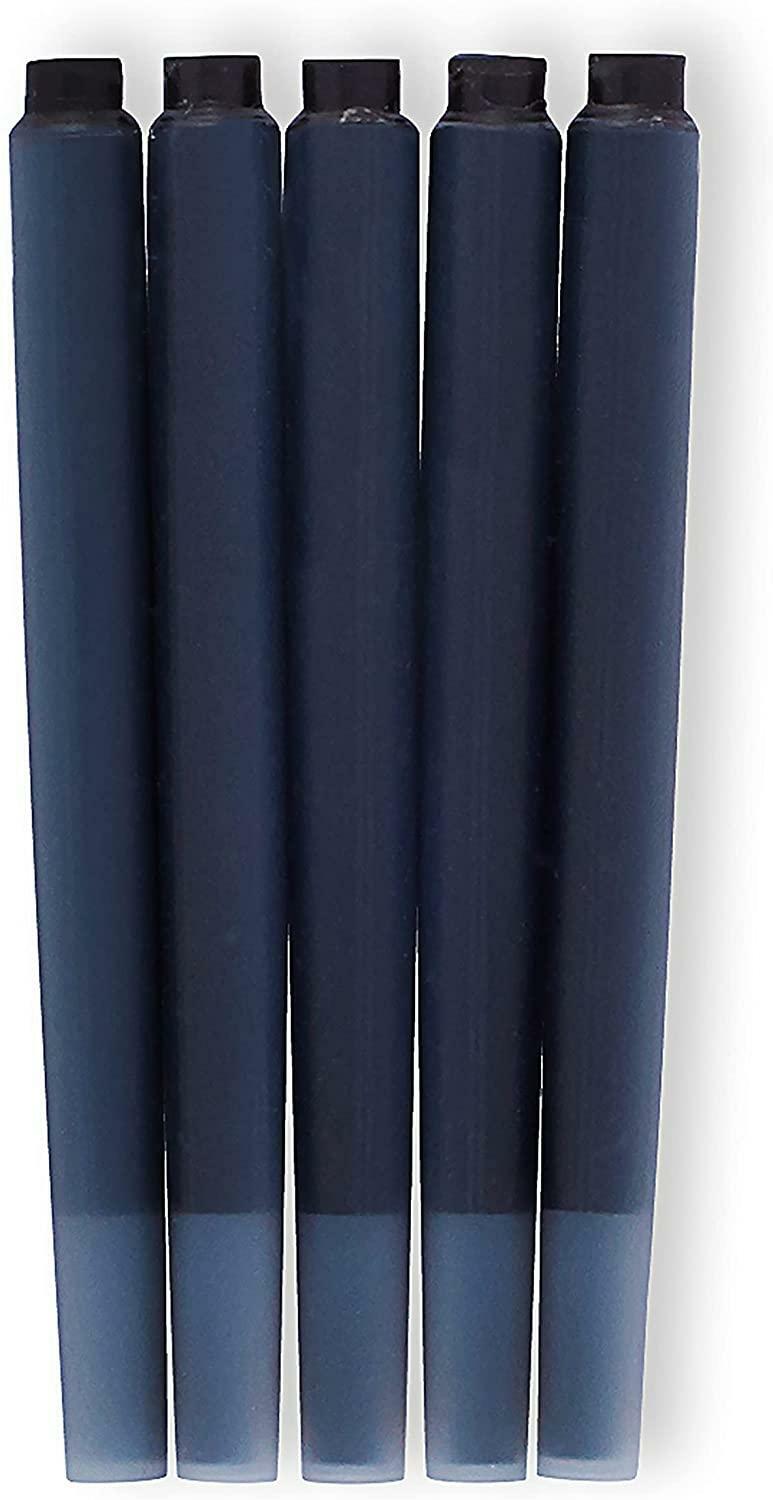 PARKER QUINK Long Fountain Pen Ink Refill Cartridges Black 10 Count eBay