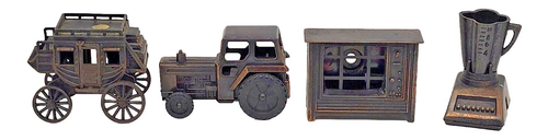 VINTAGE Large Lot of 47 Die-Cast Pencil Sharpeners Miniature Scale - Picture 2 of 13