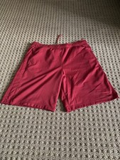 RARE Vintage Nike Mesh Shorts Little Swoosh Gray Tag Sz XL Red Air 9/10 CND