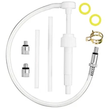 Marine Outboard Boat Motor Lower Unit Gear Oil Change Outdrive Fluid Pump Kit