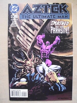 Aztek: The Ultimate Man 9 (DC Comics 1997) Grant Morrison Mark Millar Parasite