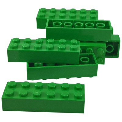 6 lego bricks