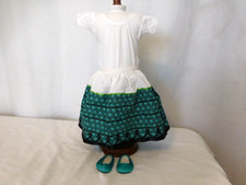 American Girl Doll Josefina Complete Feast Day Finery Party Dress RARE