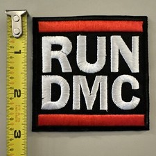RUN DMC (Embroidered Iron on patch) Rap/Hip-Hop/R&B/Music/Art