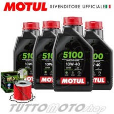 Tagliando SUZUKI GR 650 1984 1985 1986 - Motul 5100 10W40 + Filtro olio