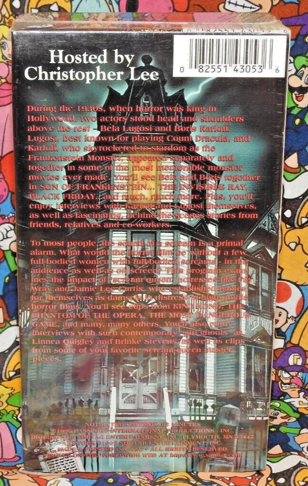 NEW Gruesome Twosome & The Scream Queens 100 Years of Horror (VHS, 1996) 2 Set - Image 2 of 4