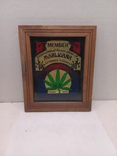 Vtg International Association Marijuana Growers & Users Carnival Prize Mirror