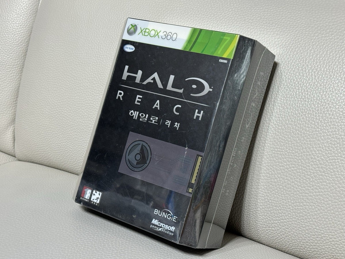 Korean SEALED Halo Reach Limited Edition Xbox 360 Korean Version