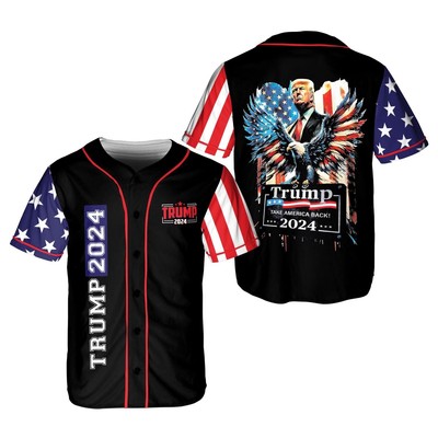 Trump 2024 Baseball Jersey,make America Great Again Jersey