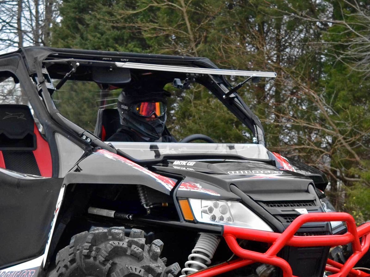 felixcat.air SuperATV Arctic Cat Wildcat XX Flip Up Windshield