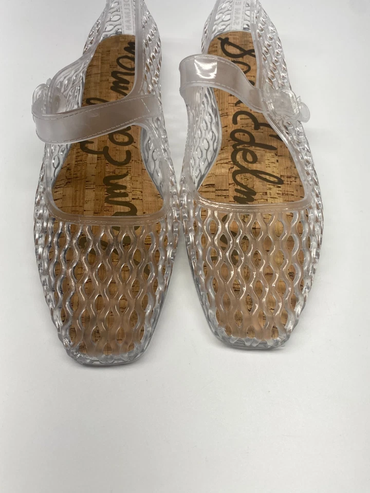 Sam Edelman Mujer Michaela Jelly Mary Jane Transparente Plano Talla 10 Foto 3 de 4
