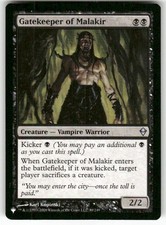 Gatekeeper of Malakir U The List Reprints 89/249 NM