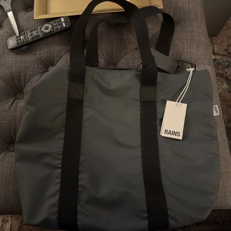 “Lucid” Rains Grey bag NWT
