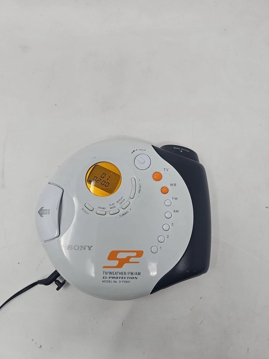SONY SPORTS model CD WALKMAN 【ジャンク品】 Sony Sports D-FS18 Portable CD Player