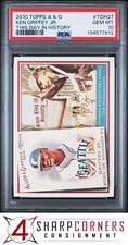 2010 TOPPS ALLEN & GINTER THIS DAY IN HISTORY #TDH27 KEN GRIFFEY JR. HOF PSA 10