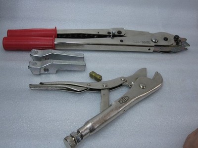 Vulkan Lokring HMRK -L Presswerkzeug Fitting-Handpresszange 8 + 10 mm + 50 Fitti