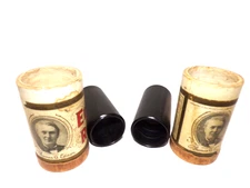 TWO NICE EDISON PHONOGRAPH 2m CYLINDER RECORDS #8772 + #9228