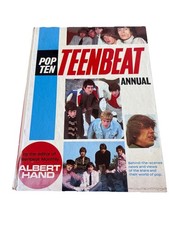 Pop Ten Teenbeat Annual 1968 Vintage Hardcover- Good Condition