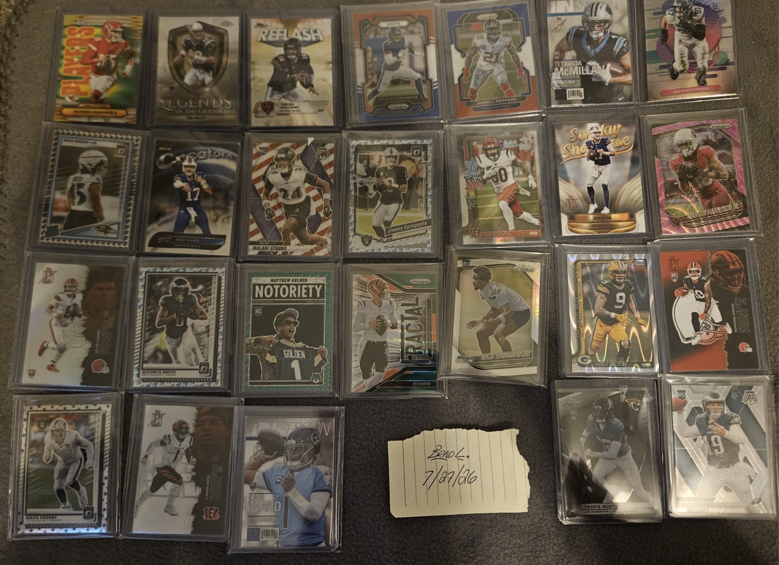 HUGE 200+ Sports Card VALUE LOT Numbered Auto Patch Insert HOF Rookie RC NFL. view 2