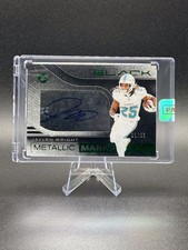 Jaylen Wright 2025 Panini Black Metallic Marks 1/25 Green Autograph #MMK-JWT KG