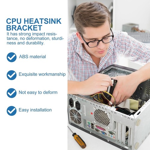 3 PCS Rückenplatte Der Kühler Lüfterhalter Für Kühlkörper Halterung CPU-Lüfter - Bild 4 von 12
