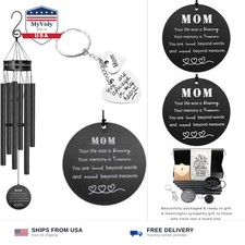 Memorial Wind Chimes for Loss of Loved One Prime, Outdoor Memory Chimes Mom, ...