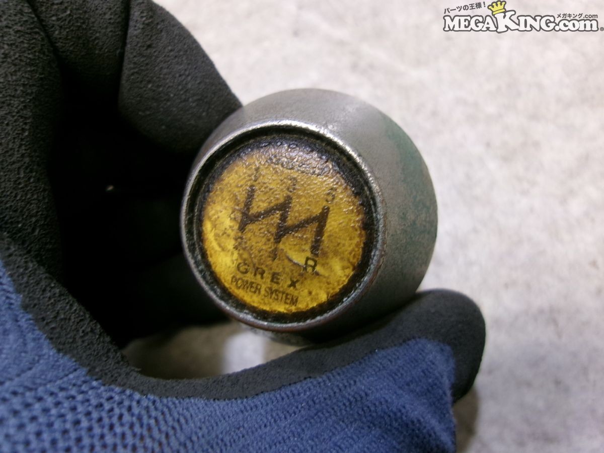 たまみ　0605 TRUST GREX5MT Shift Knob 5 Speed M12x1.25 Chrome Excellent JAPAN