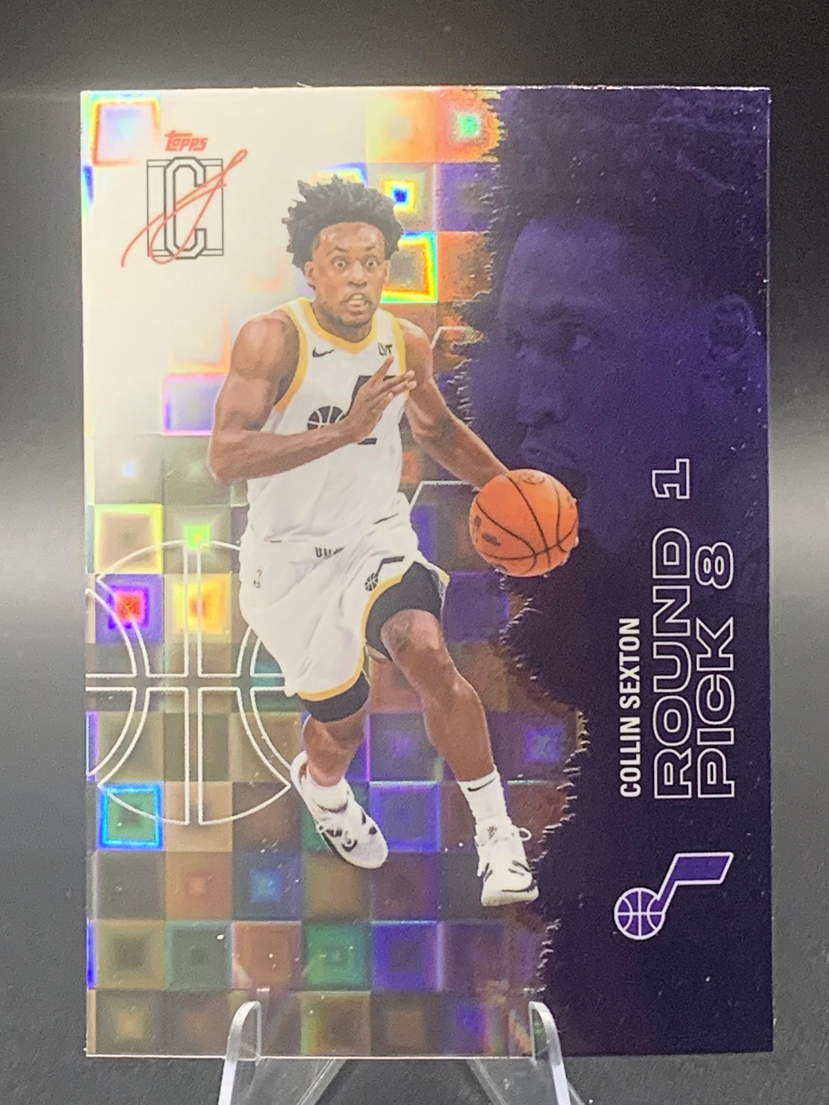 2025-26 Topps Signature Class #85 Collin Sexton Chrome Pandora Refractors