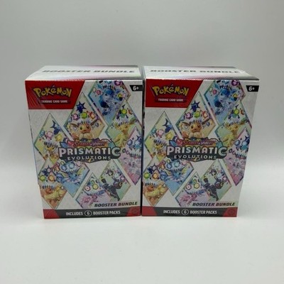 Pokémon Pokémon TCG Prismatic Evolutions Booster Bundle 2 Boxes 12 boosters