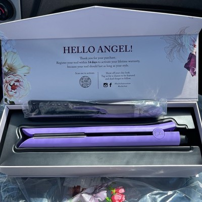 Le Chic IONIK Ceramic Flat Iron Purple Ceramic Heating Plate