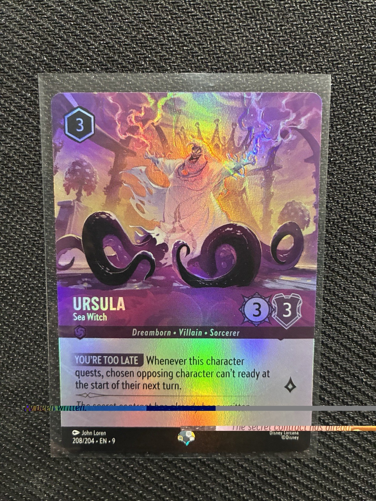 Ursula - Sea Witch (Epic) 208/204 Fabled Holo