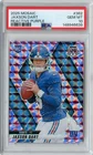 2025 Panini Mosaic Jaxson Dart REACTIVE PURPLE Prizm Rookie #362 PSA 10 GIANTS
